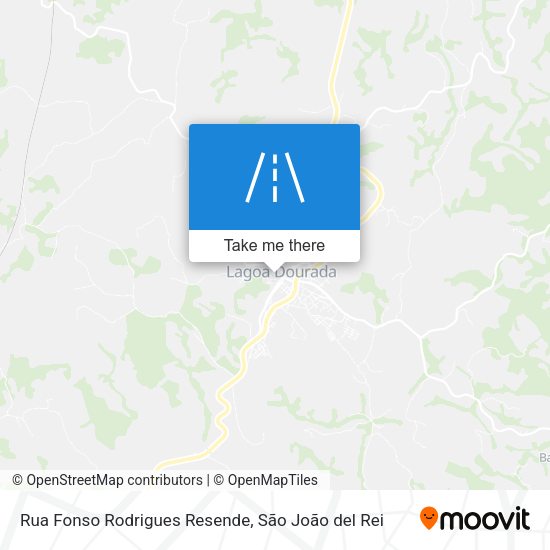 Rua Fonso Rodrigues Resende map