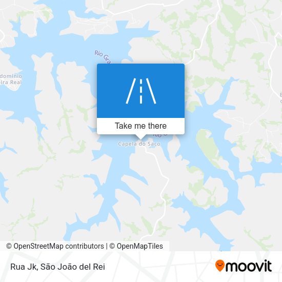 Rua Jk map