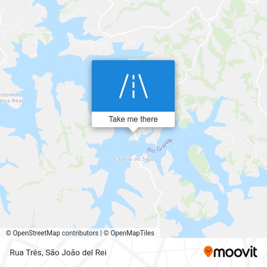 Rua Três map
