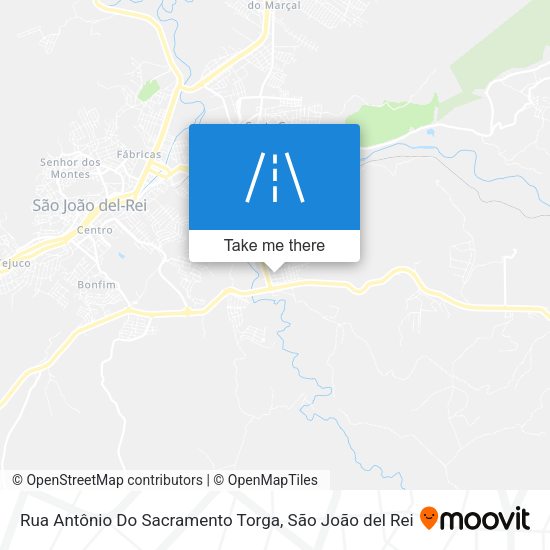 Rua Antônio Do Sacramento Torga map