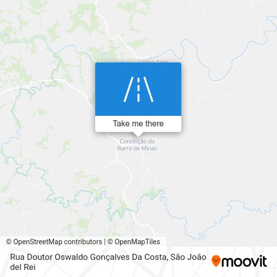 Rua Doutor Oswaldo Gonçalves Da Costa map
