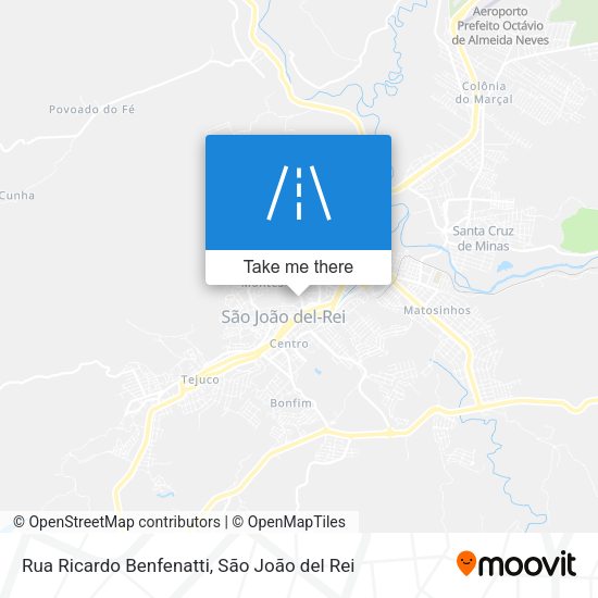 Rua Ricardo Benfenatti map