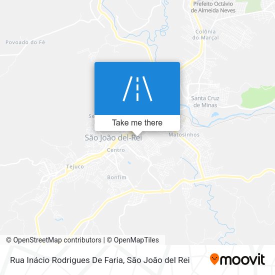 Rua Inácio Rodrigues De Faria map