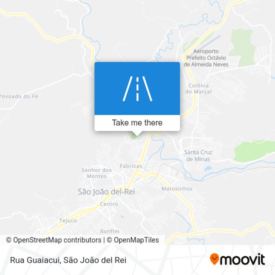 Rua Guaiacui map