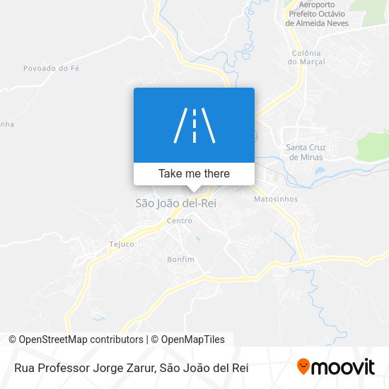 Rua Professor Jorge Zarur map