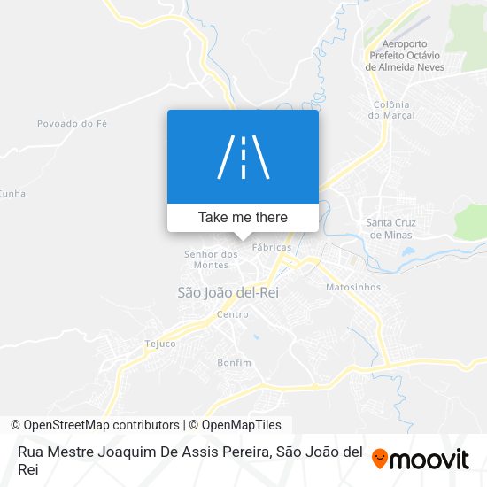 Rua Mestre Joaquim De Assis Pereira map