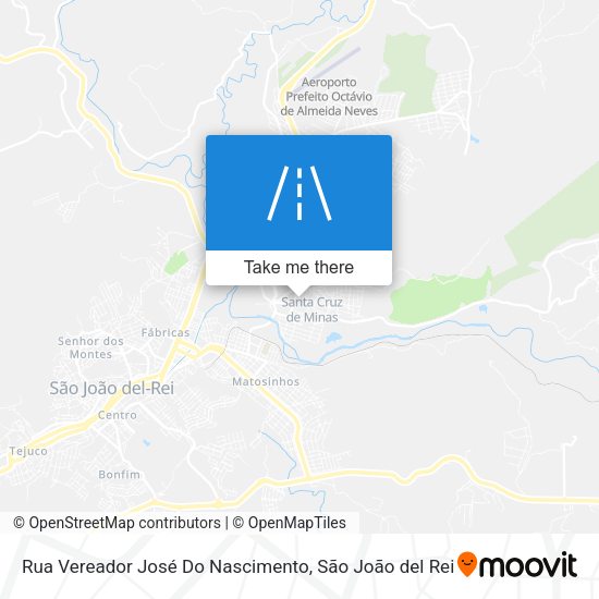 Rua Vereador José Do Nascimento map