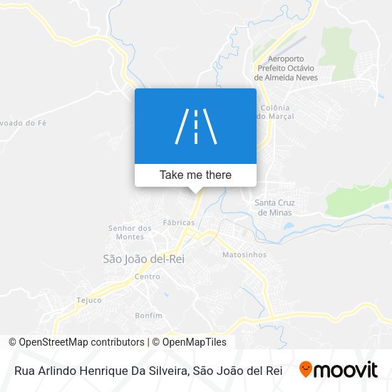Rua Arlindo Henrique Da Silveira map
