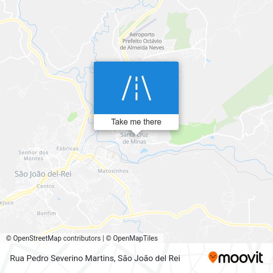 Rua Pedro Severino Martins map