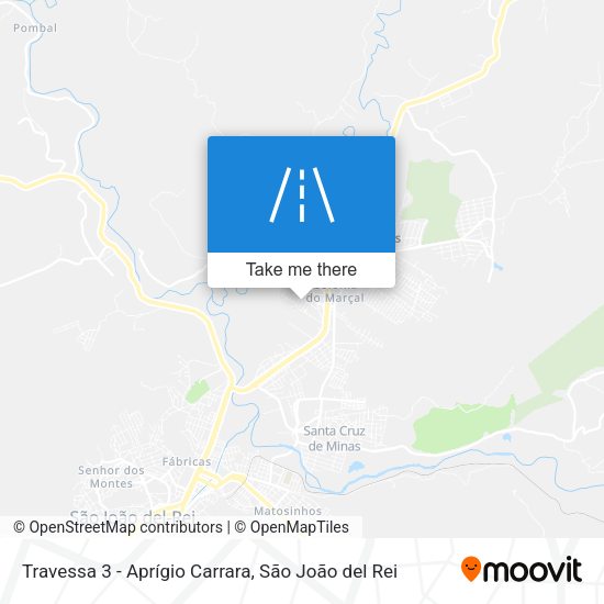 Travessa 3 - Aprígio Carrara map