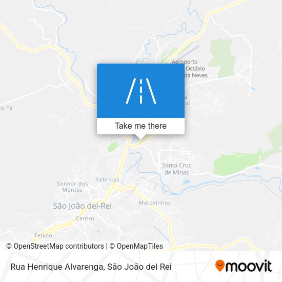 Rua Henrique Alvarenga map