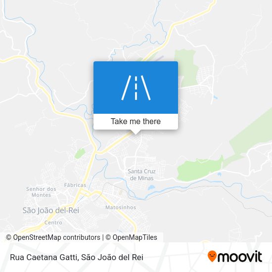 Rua Caetana Gatti map