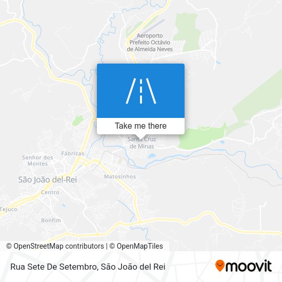 Rua Sete De Setembro map