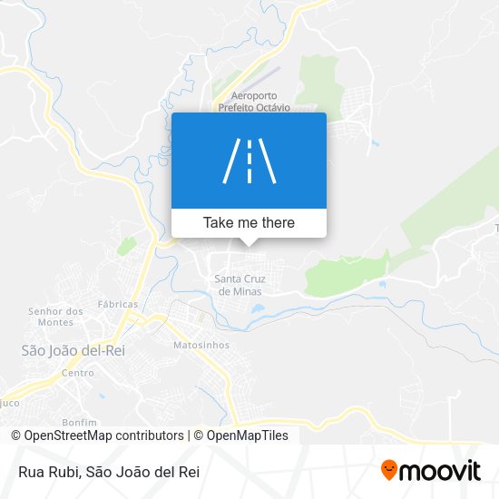 Rua Rubi map