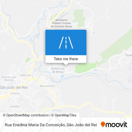 Rua Enedina Maria Da Conceição map