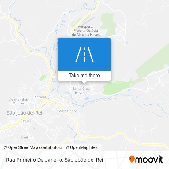 Rua Primeiro De Janeiro map