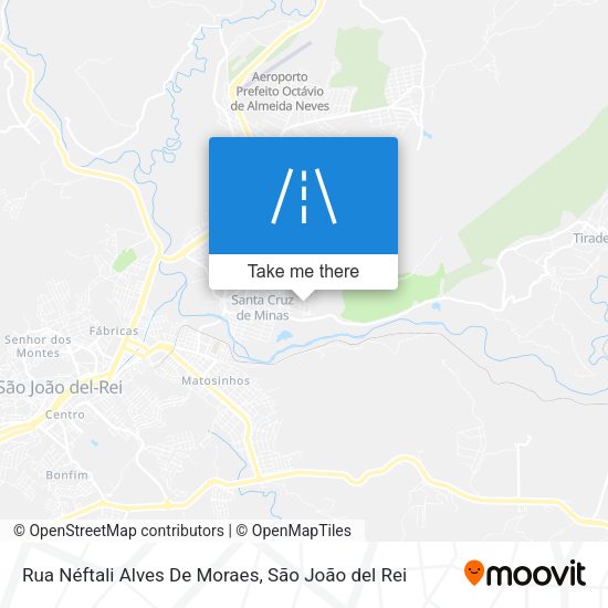 Rua Néftali Alves De Moraes map