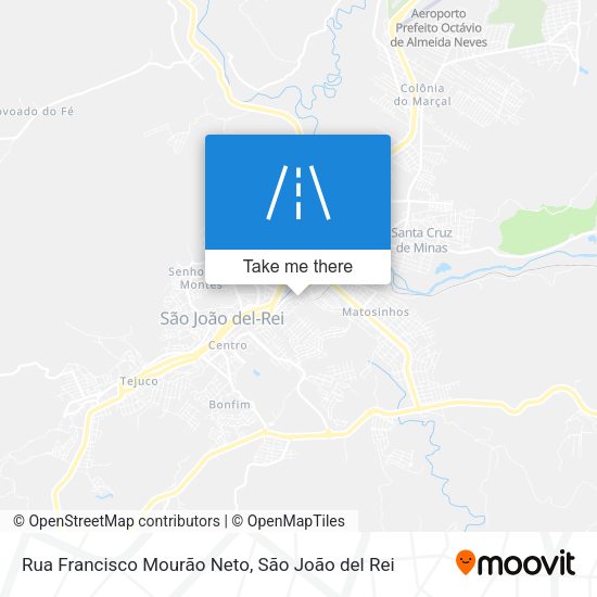 Rua Francisco Mourão Neto map