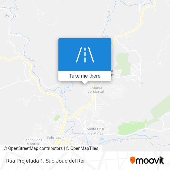 Rua Projetada 1 map