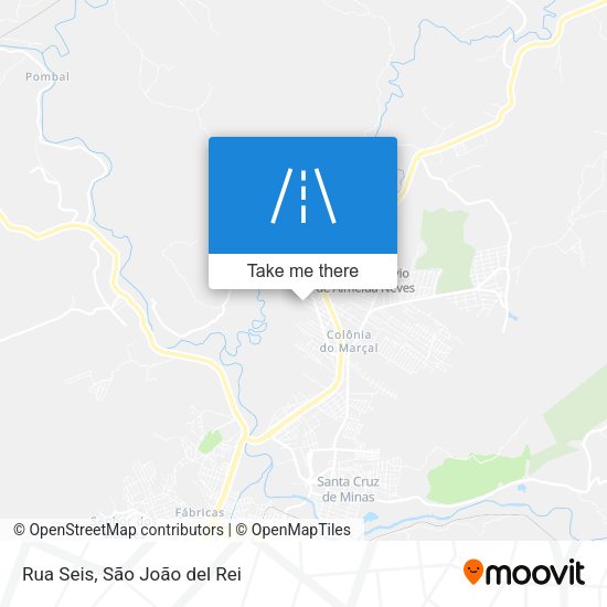 Rua Seis map