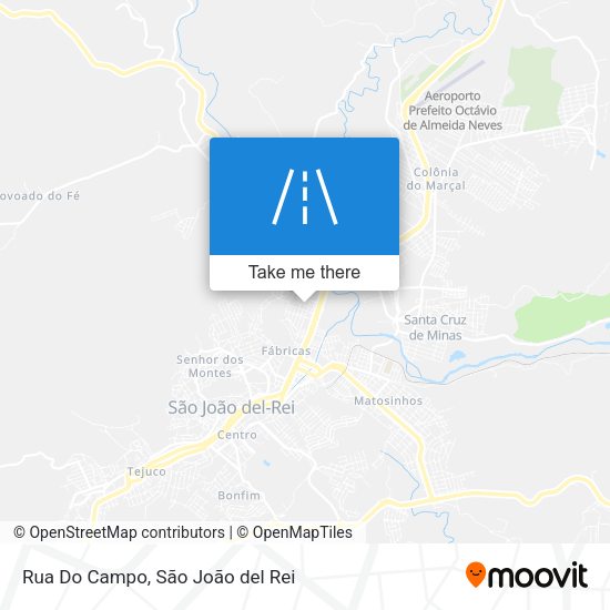 Rua Do Campo map