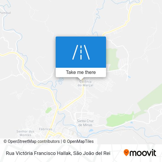 Rua Victória Francisco Hallak map