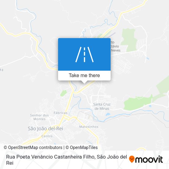 Rua Poeta Venâncio Castanheira Filho map