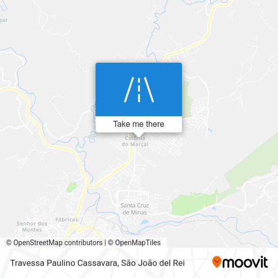 Travessa Paulino Cassavara map