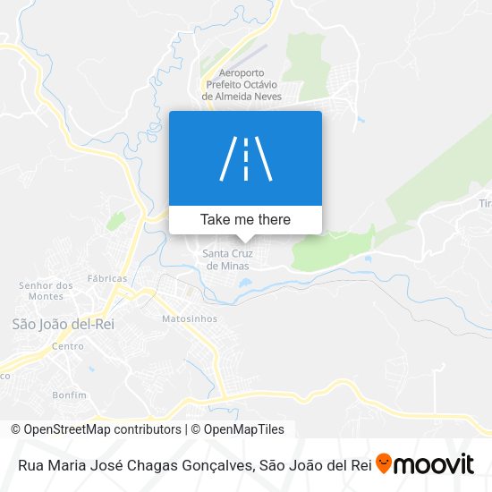 Rua Maria José Chagas Gonçalves map