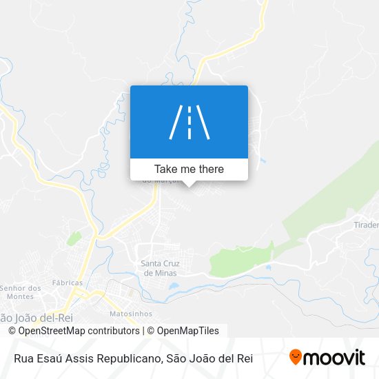 Rua Esaú Assis Republicano map