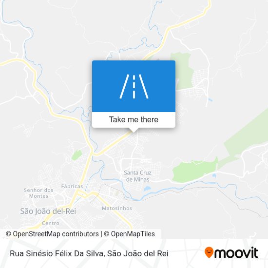 Rua Sinésio Félix Da Silva map