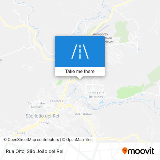 Rua Oito map