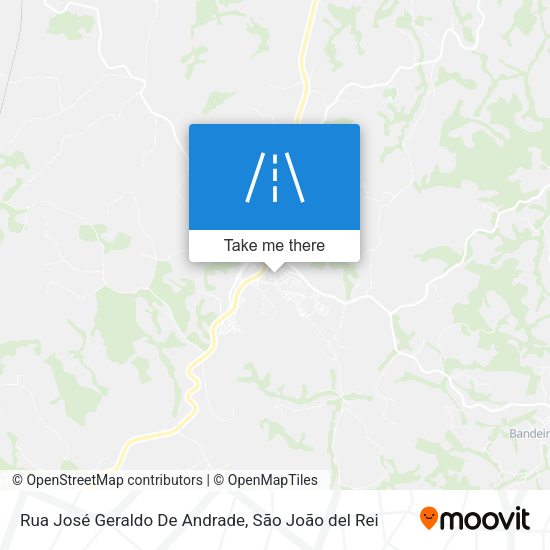 Rua José Geraldo De Andrade map