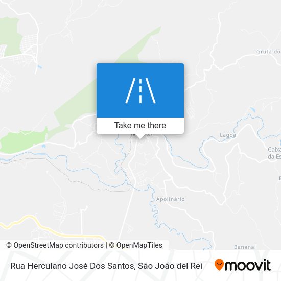 Rua Herculano José Dos Santos map