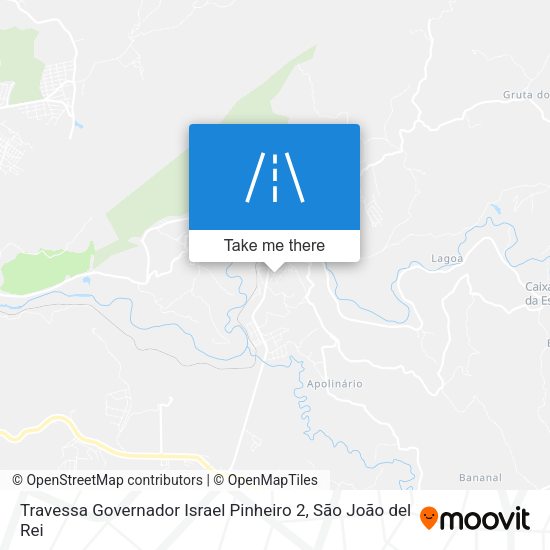 Travessa Governador Israel Pinheiro 2 map