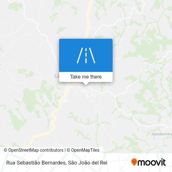 Rua Sebastião Bernardes map