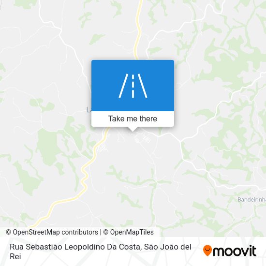 Rua Sebastião Leopoldino Da Costa map
