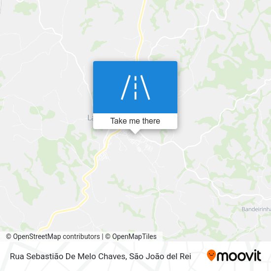 Rua Sebastião De Melo Chaves map
