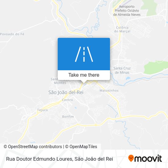Rua Doutor Edmundo Loures map