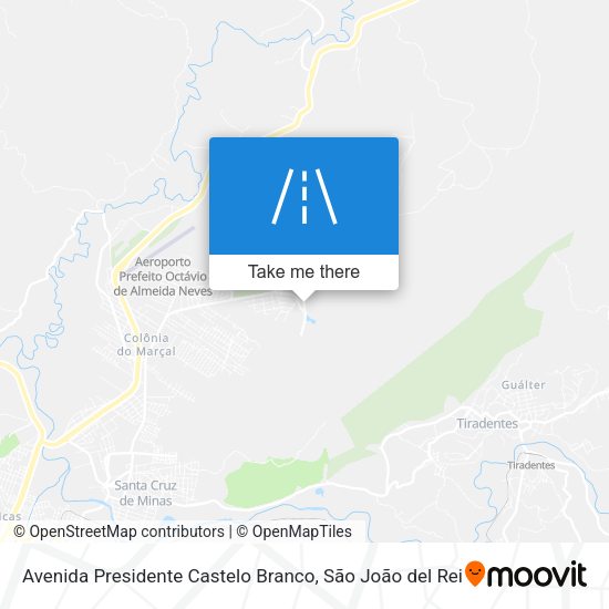 Avenida Presidente Castelo Branco map
