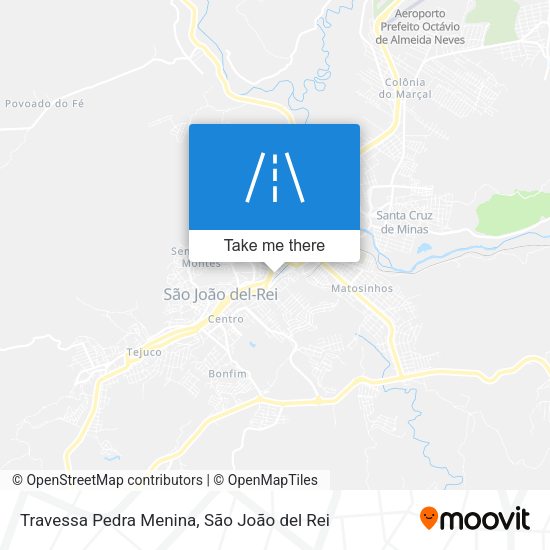 Travessa Pedra Menina map