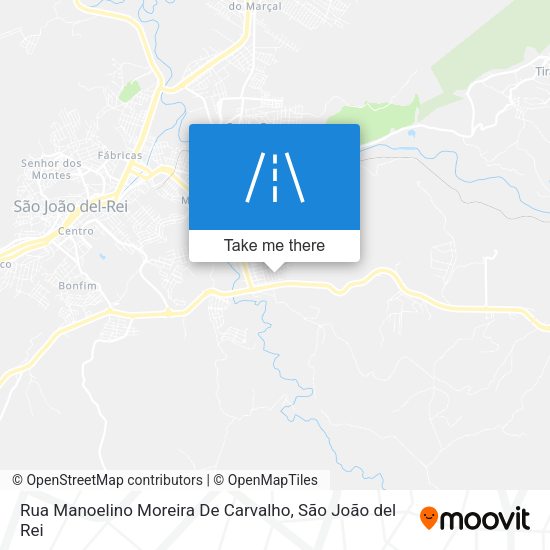 Rua Manoelino Moreira De Carvalho map