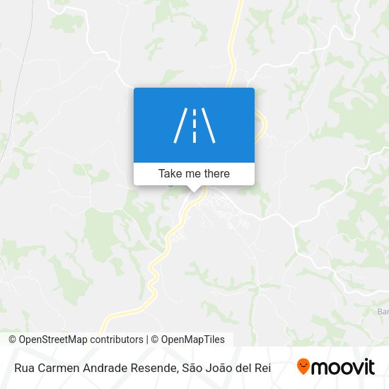 Rua Carmen Andrade Resende map