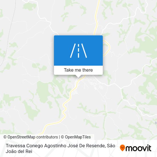 Travessa Conego Agostinho José De Resende map