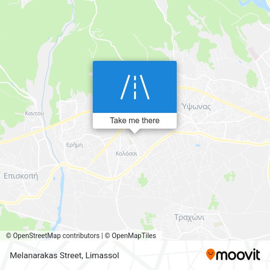 Melanarakas Street map