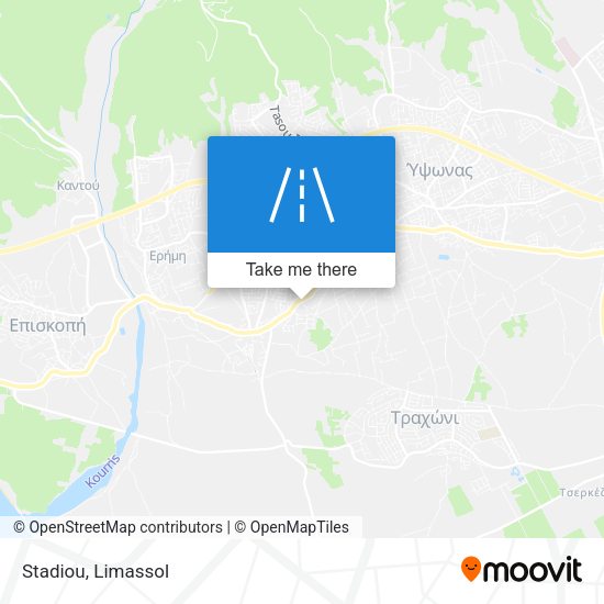 Stadiou map