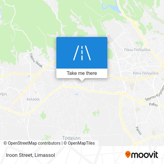 Iroon Street map
