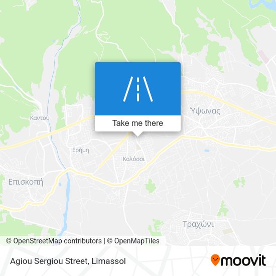 Agiou Sergiou Street map