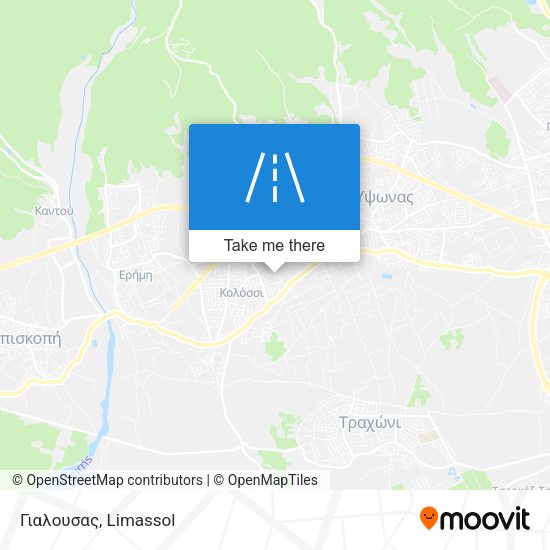 Γιαλουσας map