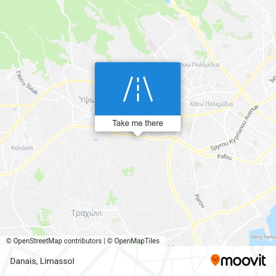 Danais map